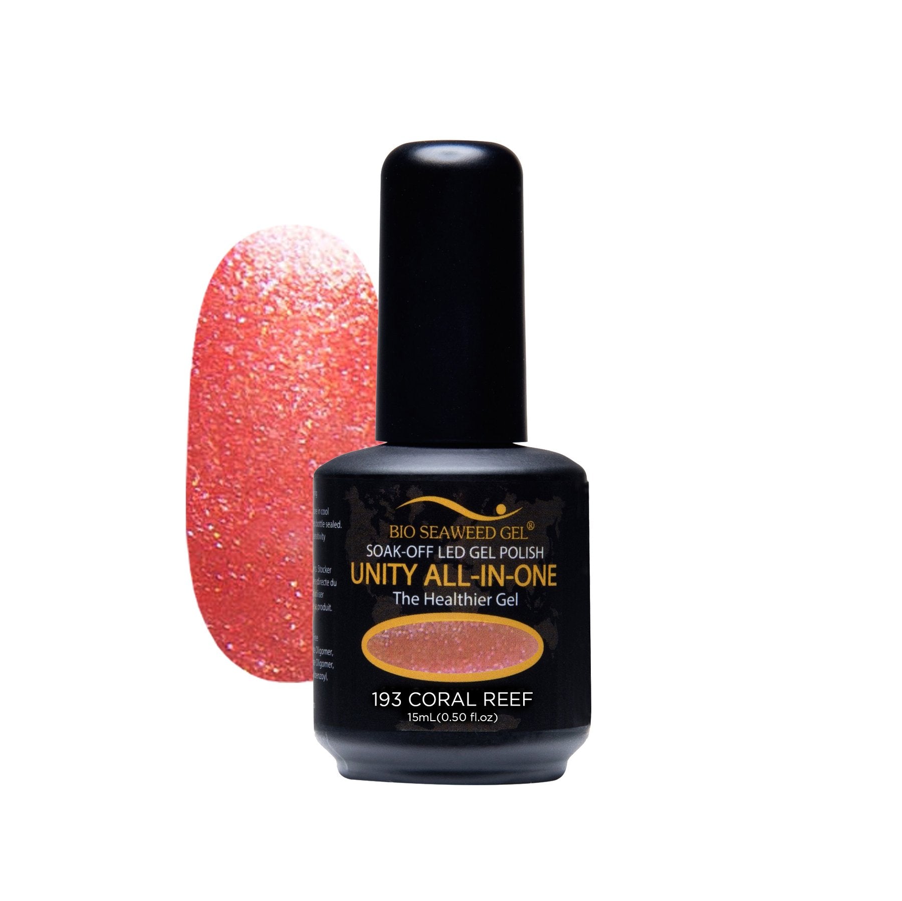 193 Coral Reef | Bio Seaweed Gel® - CM Nails & Beauty Supply