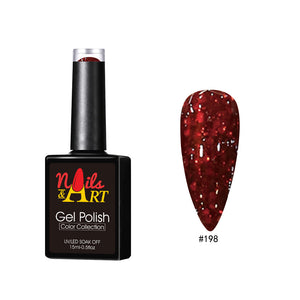 Nails & Art - Gel Polish - 198 Hidden Ruby