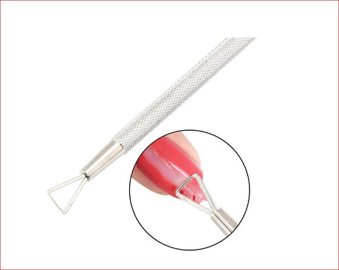Stainless Steel Nail Pusher UV Gel Polish Remover - CM Nails & Beauty Supply