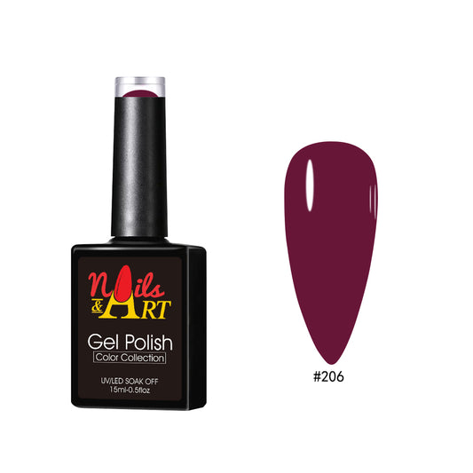 Nails & Art - Gel Polish - 206 Disaster - CM Nails & Beauty Supply