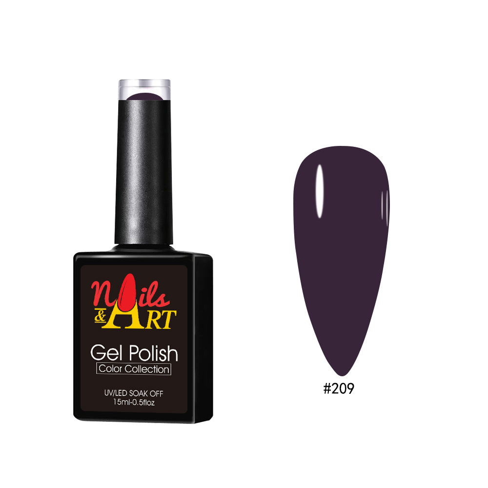 Nails & Art - Gel Polish - 209 Just After Midnight - CM Nails & Beauty Supply