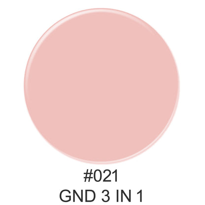 3-in-1 Nail Combo: Dip, Gel & Lacquer #021 | GND Canada® - CM Nails & Beauty Supply