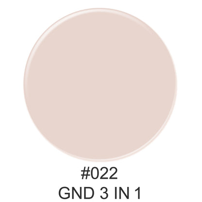 3-in-1 Nail Combo: Dip, Gel & Lacquer #022 | GND Canada® - CM Nails & Beauty Supply