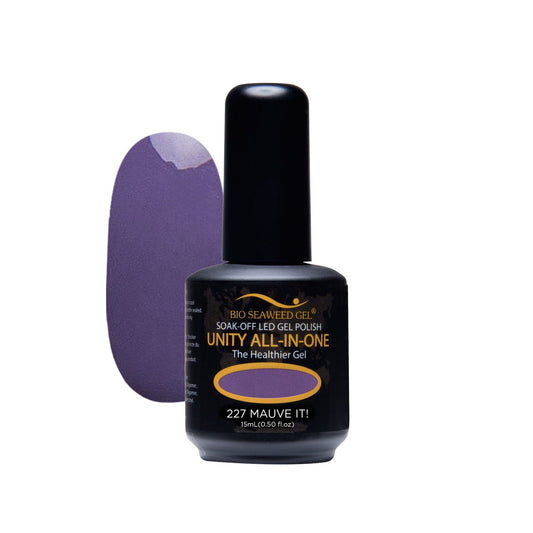 227 Mauve It | Bio Seaweed Gel - CM Nails & Beauty Supply