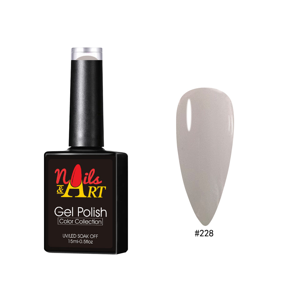 Nails & Art - Gel Polish - 228 Grey's To Meet You - CM Nails & Beauty Supply