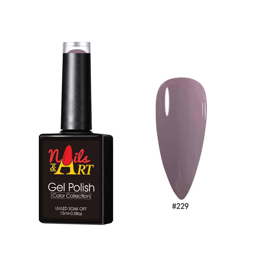 Nails & Art - Gel Polish - 229 Mouve Away - CM Nails & Beauty Supply