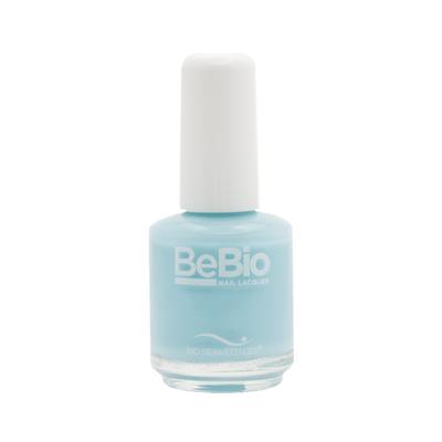 BeBio Nail Lacquer - 23 Powder Blue | Bio Seaweed Gel®