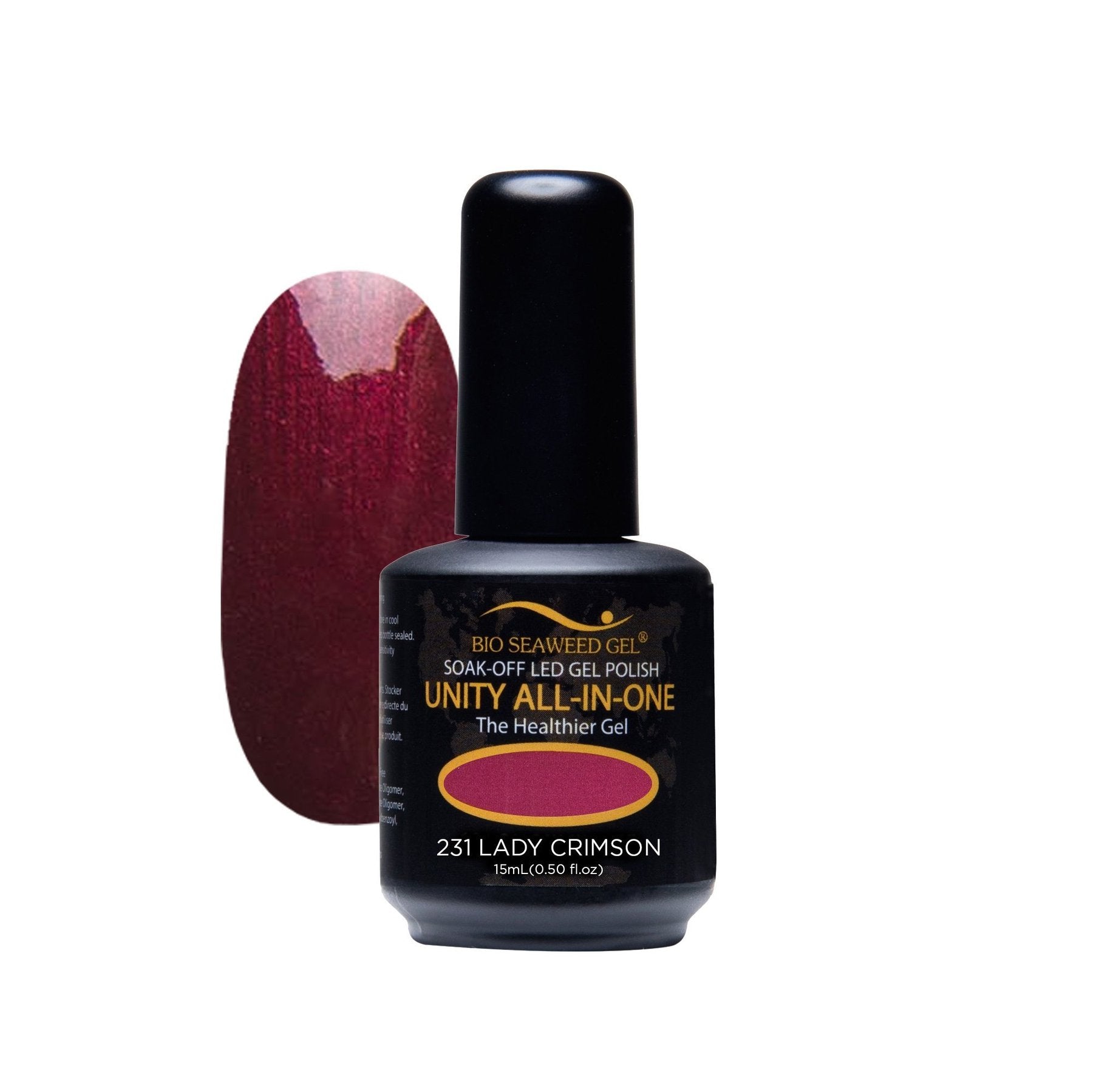 231 Lady Crimson | Bio Seaweed Gel® - CM Nails & Beauty Supply