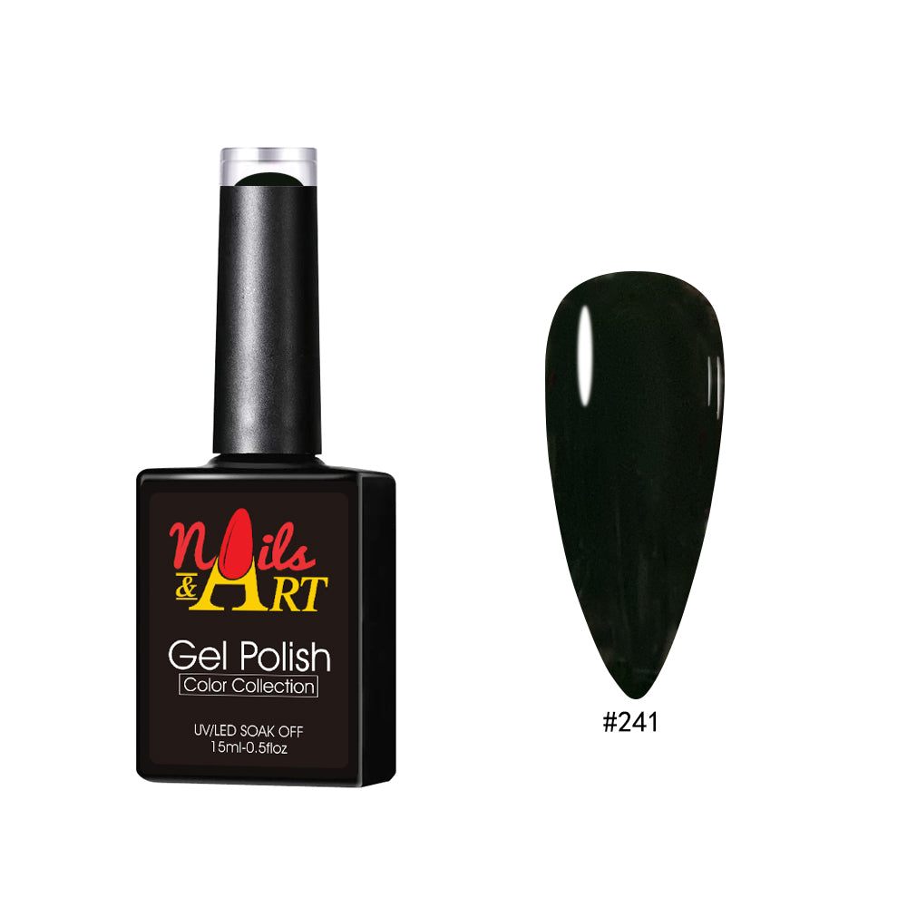 Nails & Art - Gel Polish - 241 Forest At Night - CM Nails & Beauty Supply
