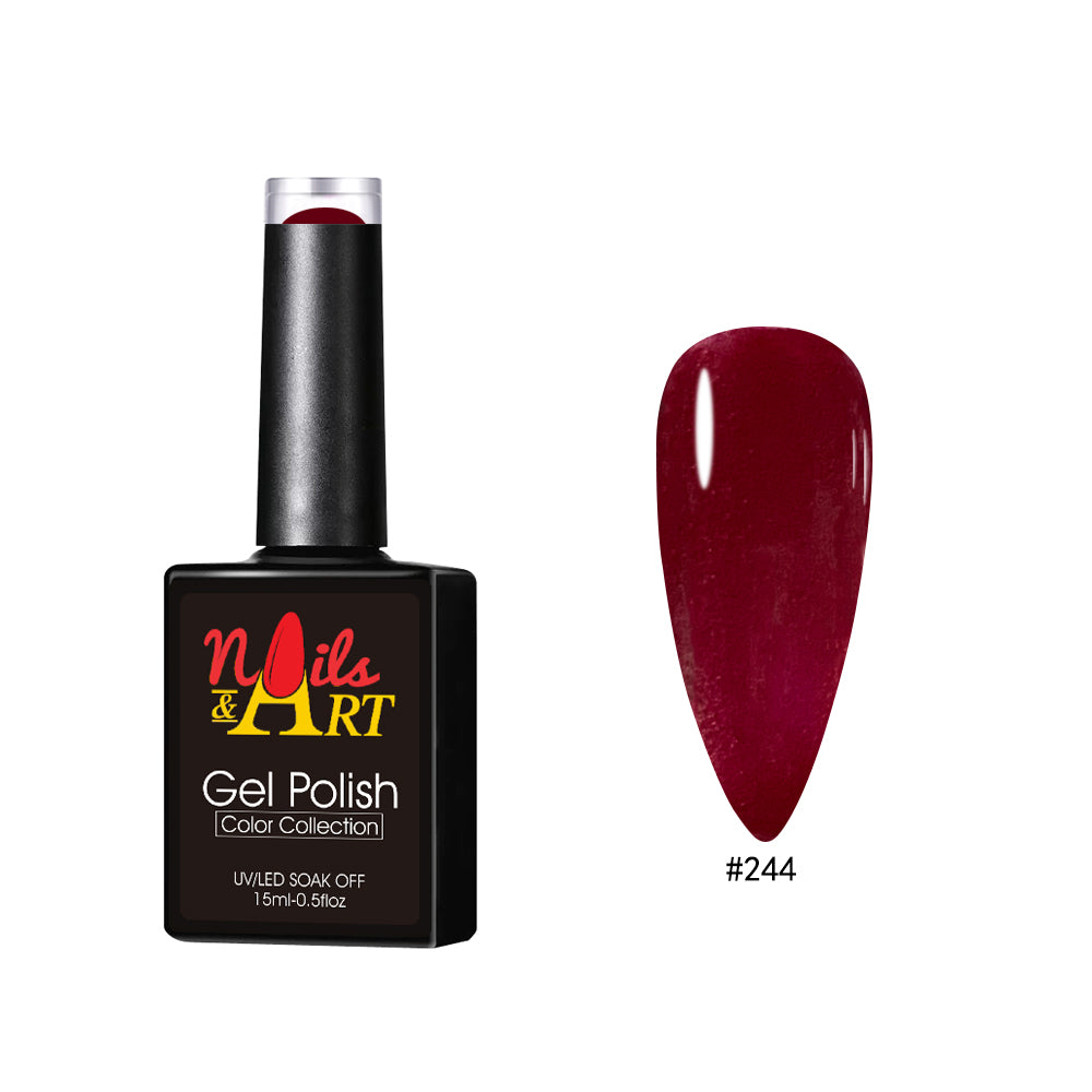 Nails & Art - Gel Polish - 244 Lava Cake