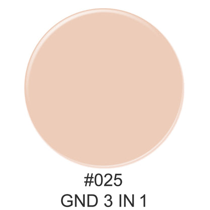 3-in-1 Nail Combo: Dip, Gel & Lacquer #025 | GND Canada® - CM Nails & Beauty Supply