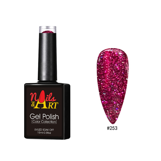 Nails & Art - Gel Polish - 253 Poinsettia - CM Nails & Beauty Supply