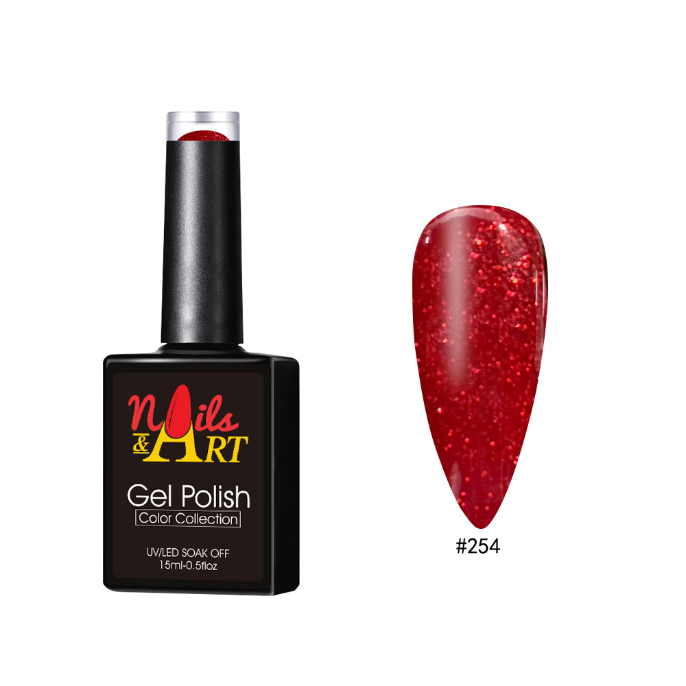 Nails & Art - Gel Polish - 254 Rudolph-Merry-Claus - CM Nails & Beauty Supply