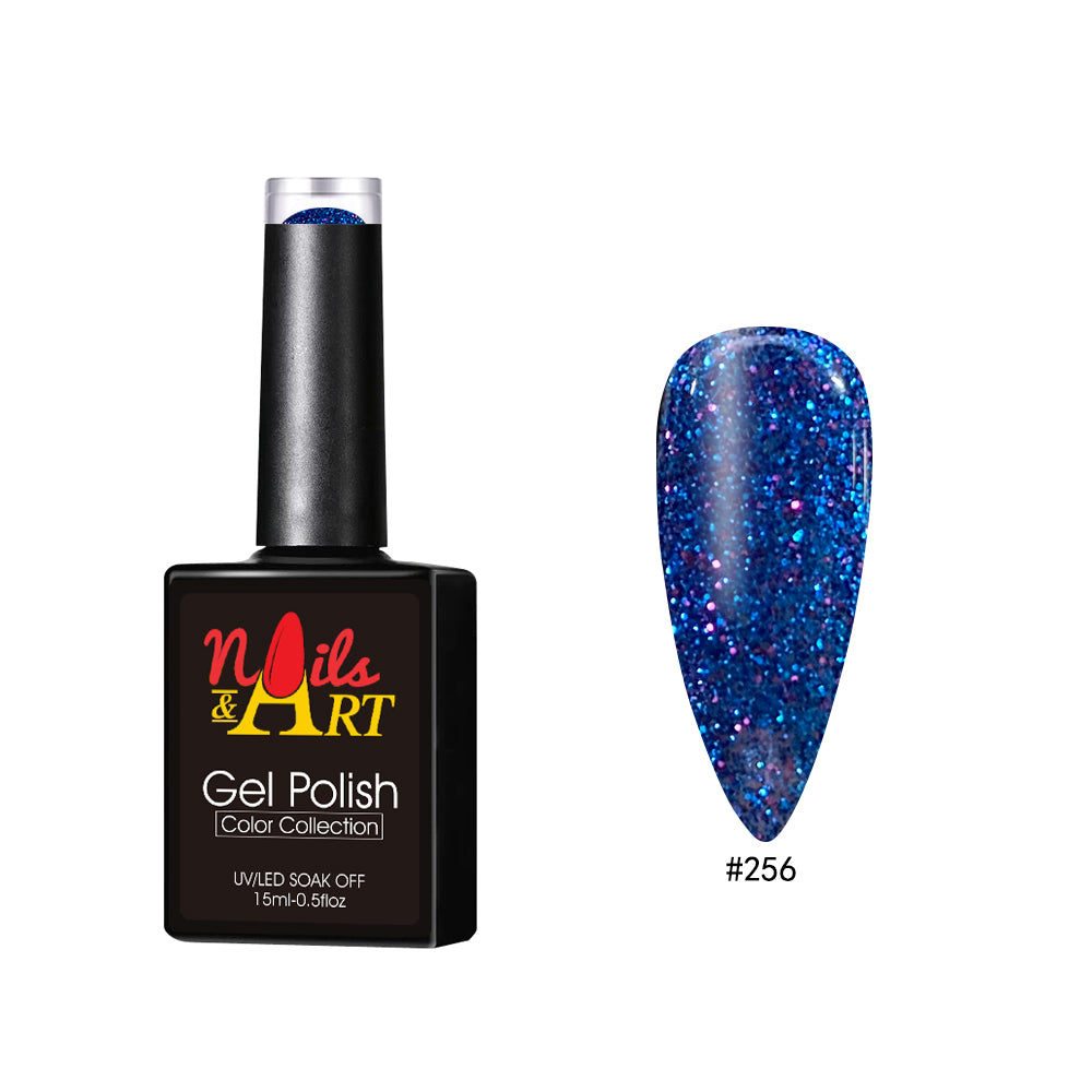 Nails & Art - Gel Polish - 256 Blazen Sky - CM Nails & Beauty Supply