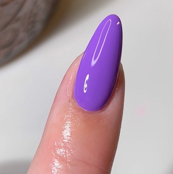 DC - Electric Purple #260-Duo Gel + Nail Lacquer