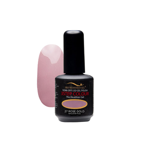 27 Rose Gold | Bio Seaweed Gel® - CM Nails & Beauty Supply