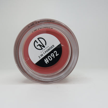 Acrylic & Dip Powder 2-in-1 GND Canada® #092 | 2 Oz - CM Nails & Beauty Supply