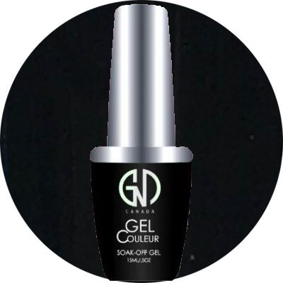Super Black | GND CANADA® 1-Step Gel - CM Nails & Beauty Supply