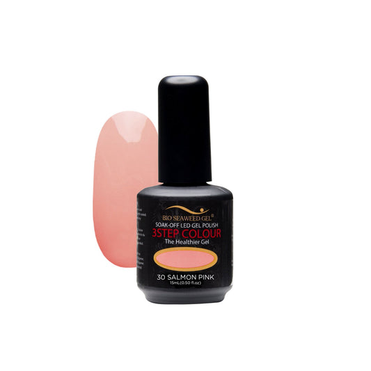 30 Salmon Pink | Bio Seaweed Gel - CM Nails & Beauty Supply