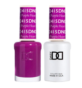 DND - Purple Heart #415 - Gel & Lacquer Duo