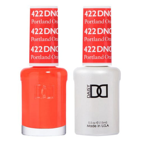 DND - Portland Orange #422 - Gel & Lacquer Duo