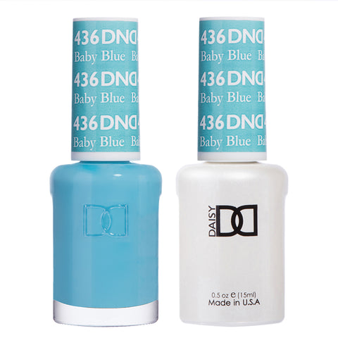 DND - Baby Blue #436 - Gel & Lacquer Duo