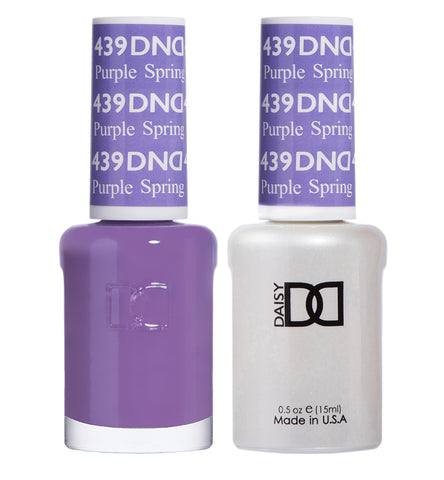 DND - Purple Spring #439 - Gel & Lacquer Duo
