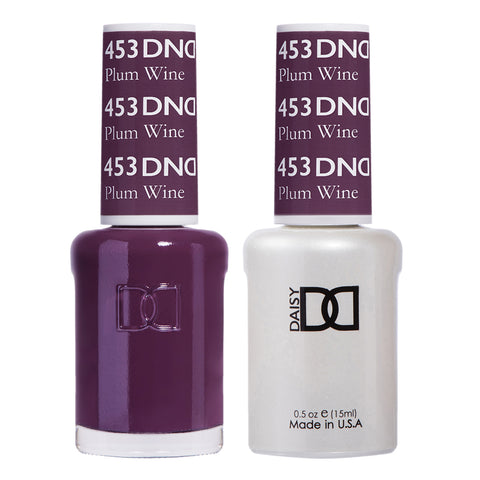 DND - Plum Wine #453 - Gel & Lacquer Duo