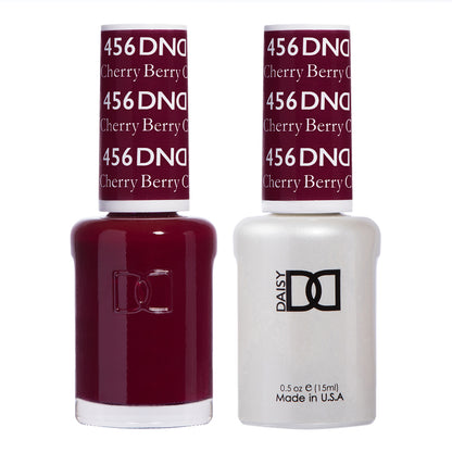 DND Cherry Berry #456 - Gel & Lacquer Duo - CM Nails & Beauty Supply