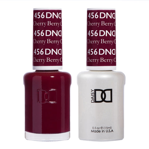 DND - Cherry Berry #456 - Gel & Lacquer Duo