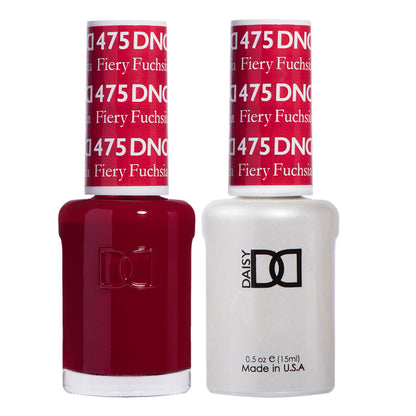 DND Fiery Fuchsia #475 - Gel & Lacquer Duo - CM Nails & Beauty Supply