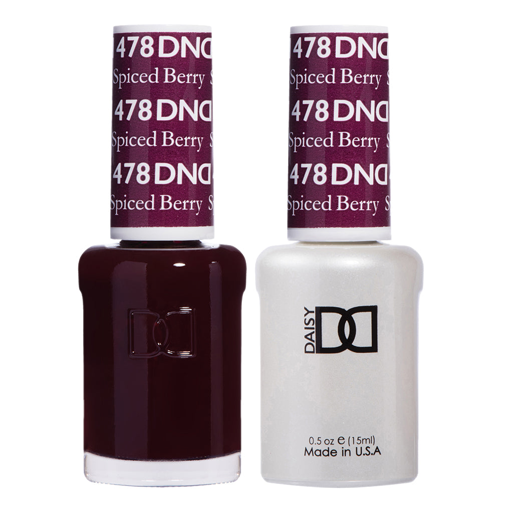 DND - Spiced Berry #478 - Gel & Lacquer Duo