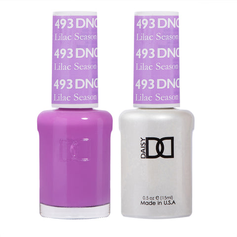 DND - Lilac Season #493 - Gel & Lacquer Duo
