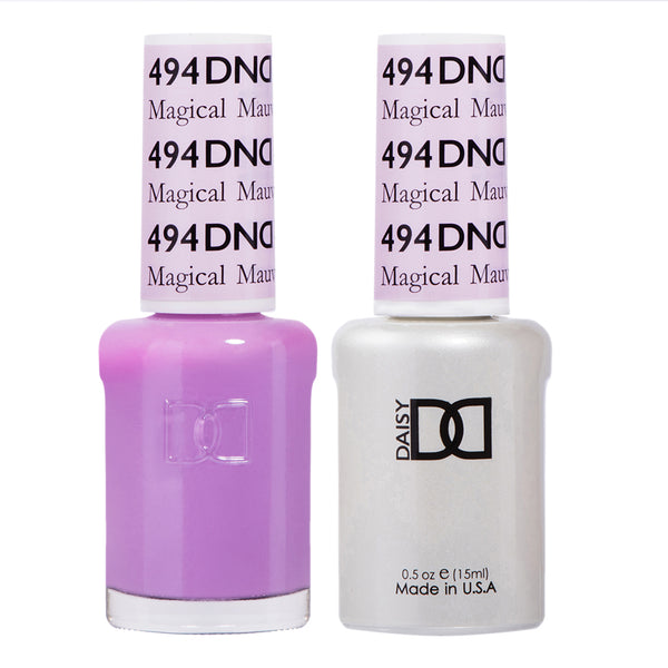 DND - Magical Mauve #494 - Gel & Lacquer Duo