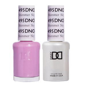 DND - Shimmer Sky #495 - Gel & Lacquer Duo - CM Nails & Beauty Supply