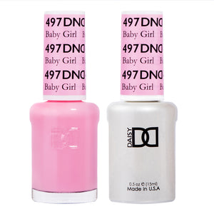 DND - Baby Girl #497 - Gel & Lacquer Duo