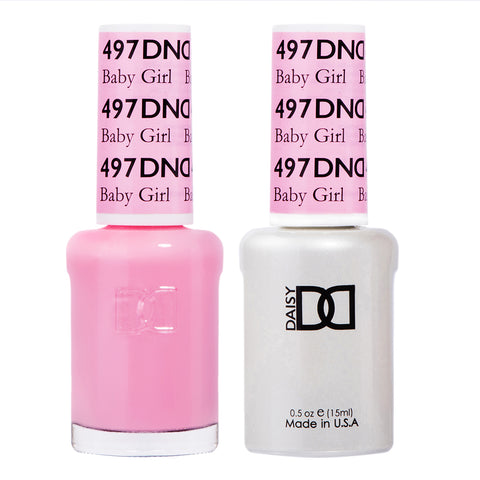 DND - Baby Girl #497 - Gel & Lacquer Duo