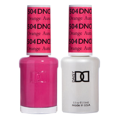 DND - Orange Aura #504 - Gel & Lacquer Duo - CM Nails & Beauty Supply