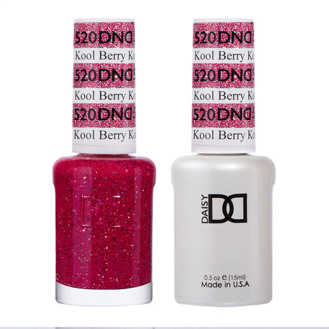 DND - Kool Berry #520 - Gel & Lacquer Duo