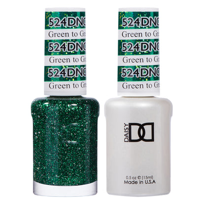 DND - Green To Green #524 - Gel & Lacquer Duo - CM Nails & Beauty Supply