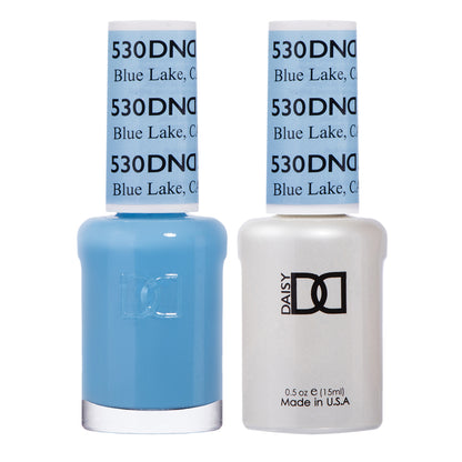 DND - Blue Lake #530 - Gel & Lacquer Duo - CM Nails & Beauty Supply