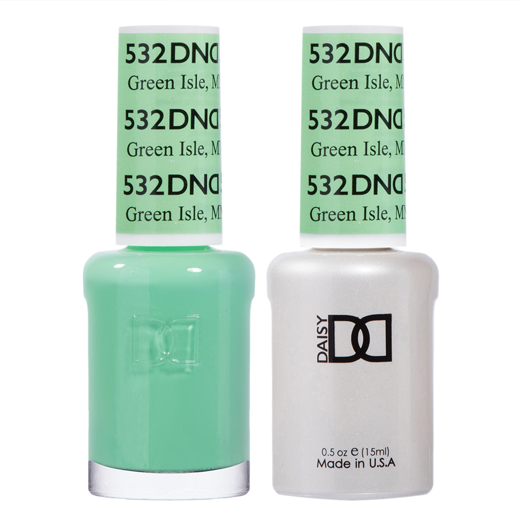 DND - Green Isle #532 - Gel & Lacquer Duo