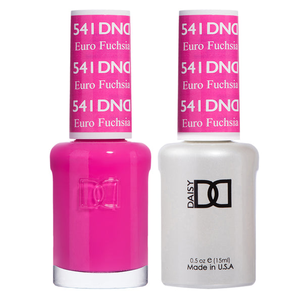 DND - Euro Fuchsia #541 - Gel & Lacquer Duo