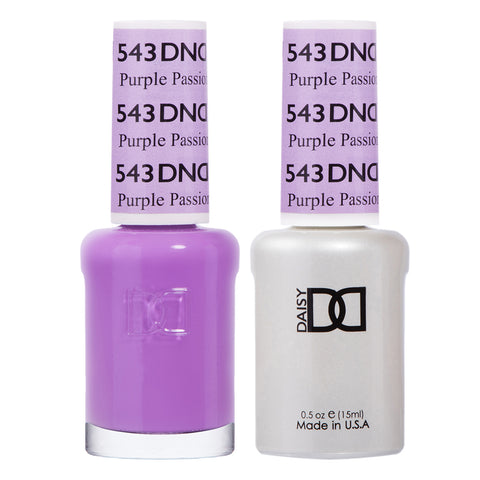 DND - Purple Passion #543 - Gel & Lacquer Duo