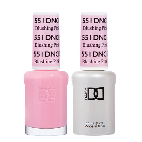 DND - Blushing Pink #551 - Gel & Lacquer Duo