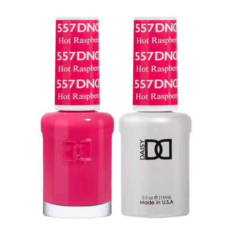 DND - Hot Raspberry #557 - Gel & Lacquer Duo