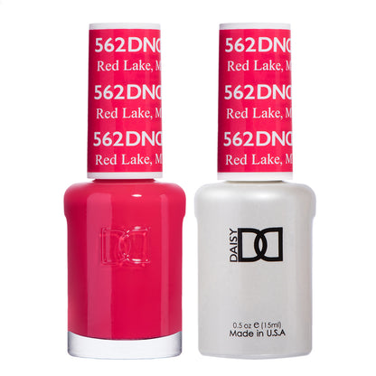 DND - Red Lake #562 - Gel & Lacquer Duo - CM Nails & Beauty Supply