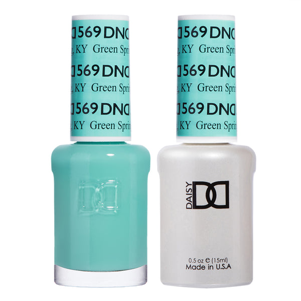 DND - Green Spring #569 - Gel & Lacquer Duo