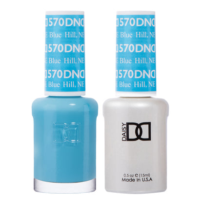 DND - Blue Hill #570 - Gel & Lacquer Duo - CM Nails & Beauty Supply