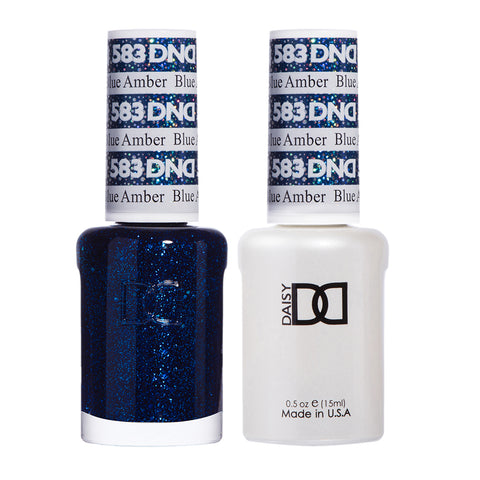 DND - Blue Amber #583 - Gel & Lacquer Duo